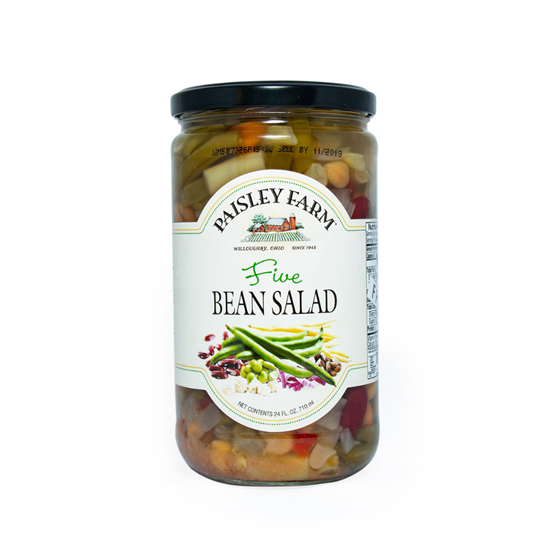 Paisley Farm Five Bean Salad, 24oz - 076762240244
